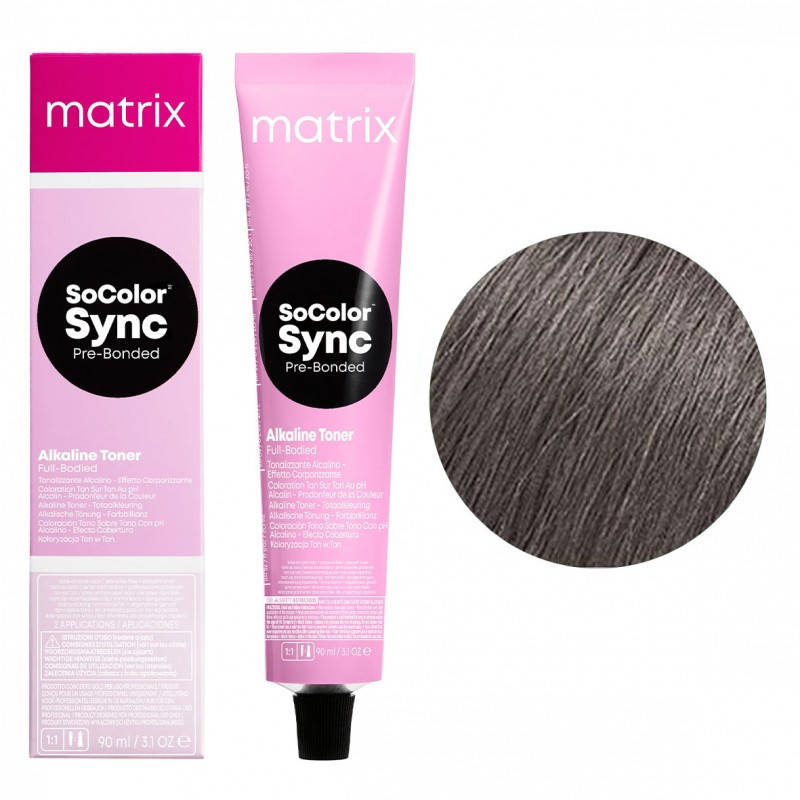 

Крем-краска для волос без аммиака Matrix SoColor Sync Power Cools 7АA 90 мл