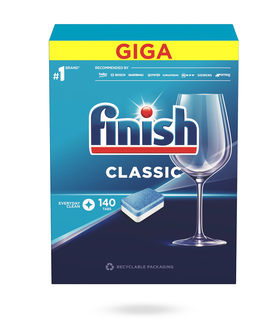 

Таблетки для посудомоечной машины Finish Classic 140 шт