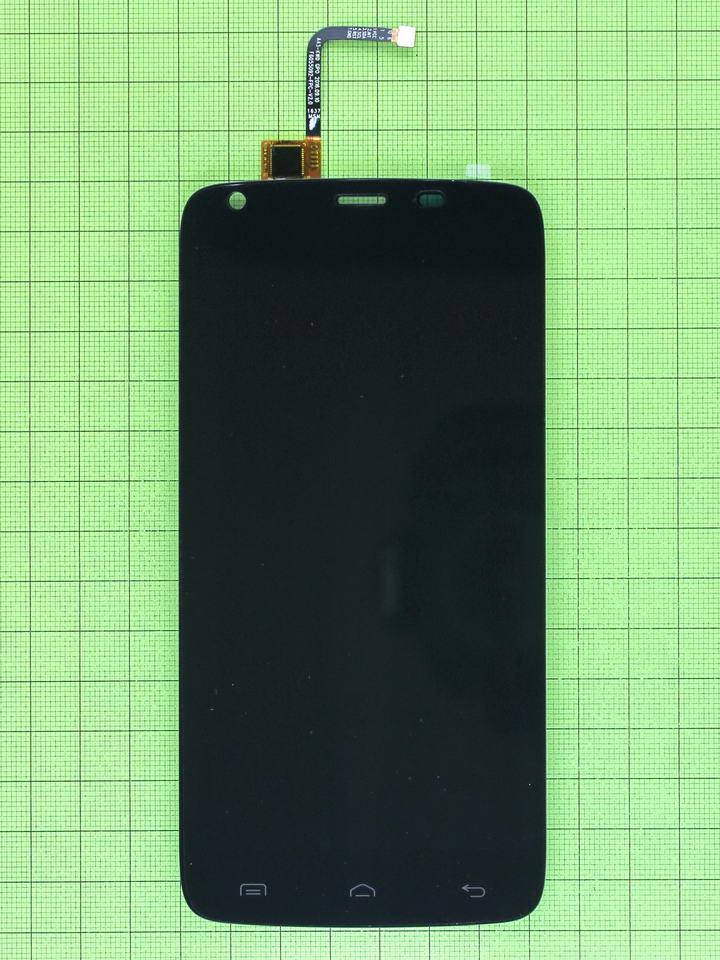

Дисплей Doogee T6 з сенсором, чорний copyAA, Черный