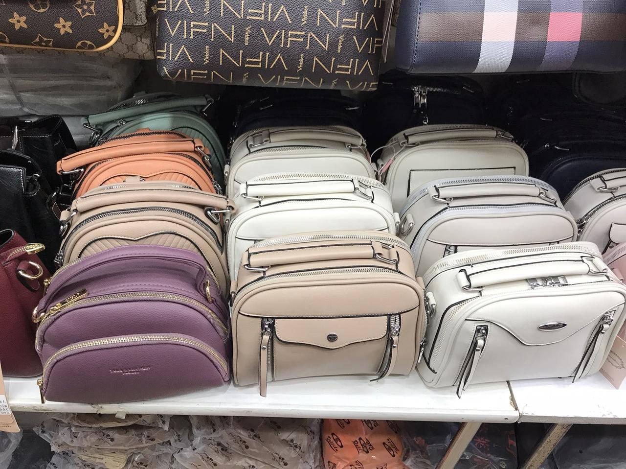 

Сумочка женская кросс-боди на молнии с карманом и длинным ремешком в разных цветах Liza, Разные цвета