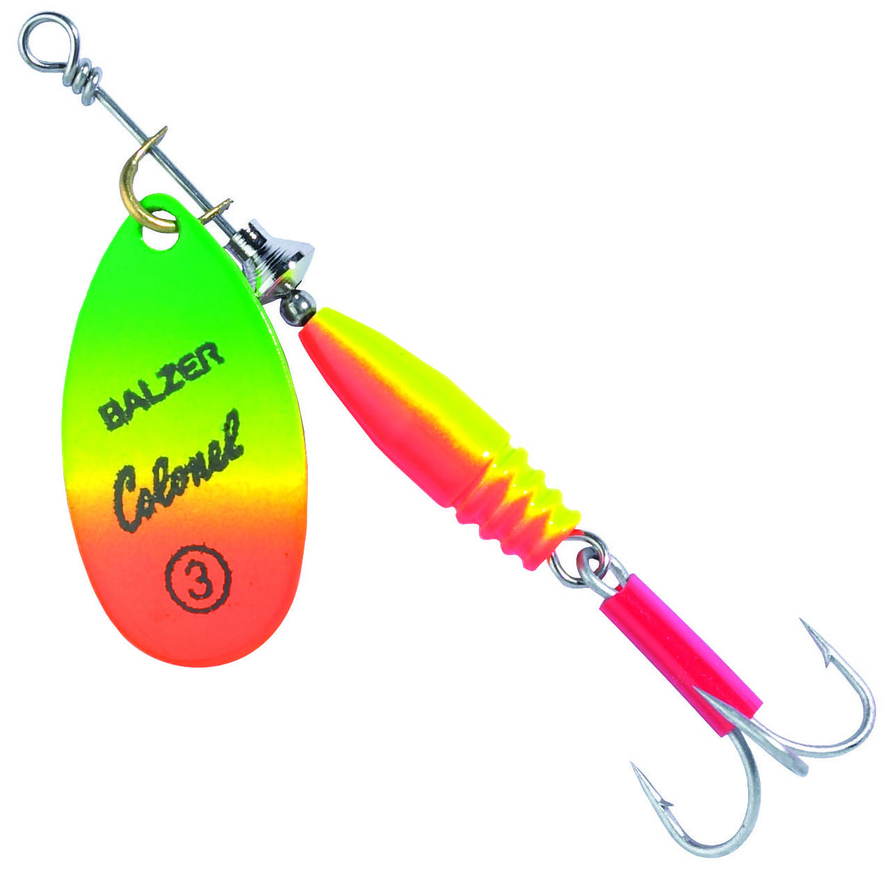 

Блесна-вертушка Balzer Colonel Classic Red/Green/Yellow 5гр.