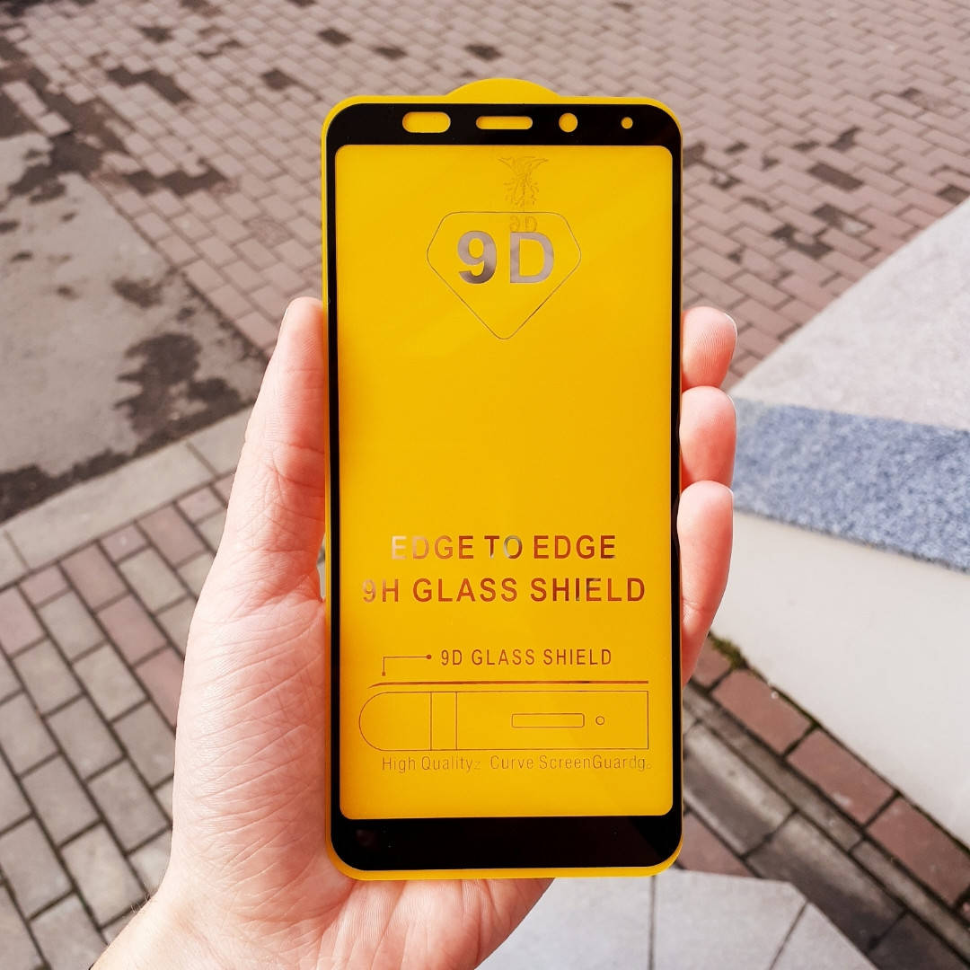 

Скло захисне Xiaomi Redmi 5 Plus Full Glue Black повна поклейка, Черный