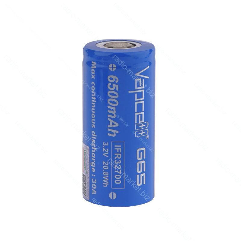 

Аккумулятор LiFePo4 Vapcell G65 6500mAh
