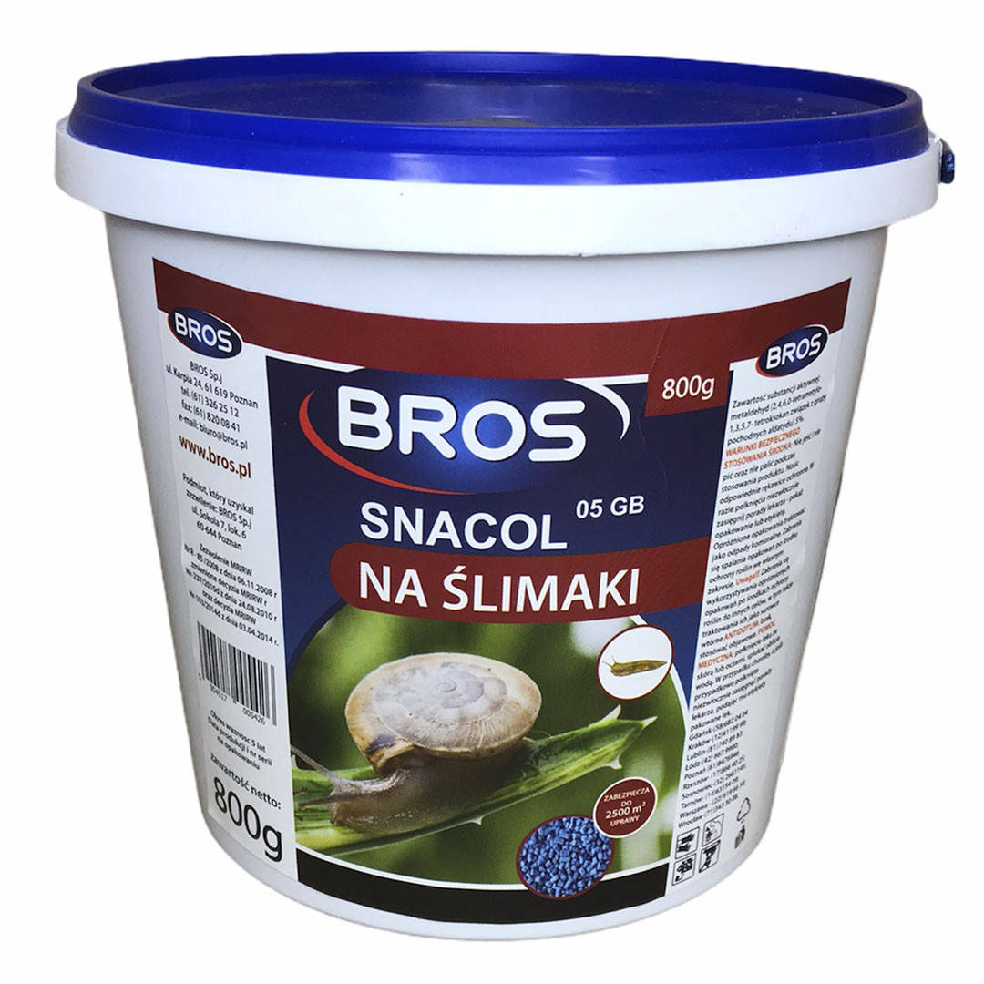 

Брос гранулы от слизней 800 г Bros