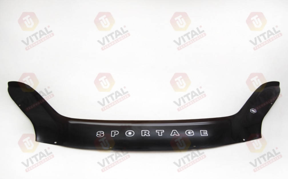 

Дефлектор капота VT52 (мухобойка) Kia Sportage 4 2016-2021, Vip Tuning, KA51