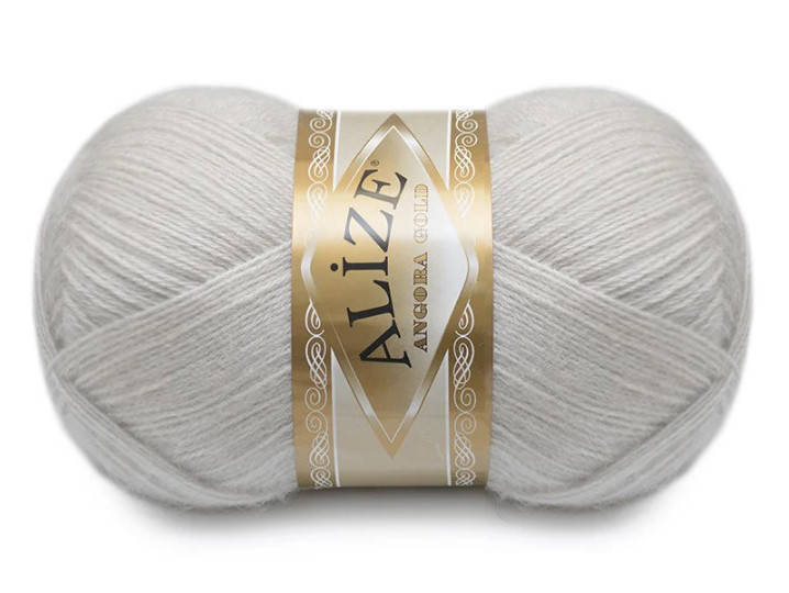

Alize Angora Gold, Слоновая кость №599, Бежевый