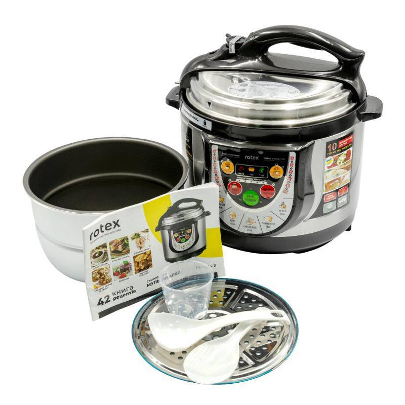 

Мультиварка-Скороварка Rotex REPC53-B