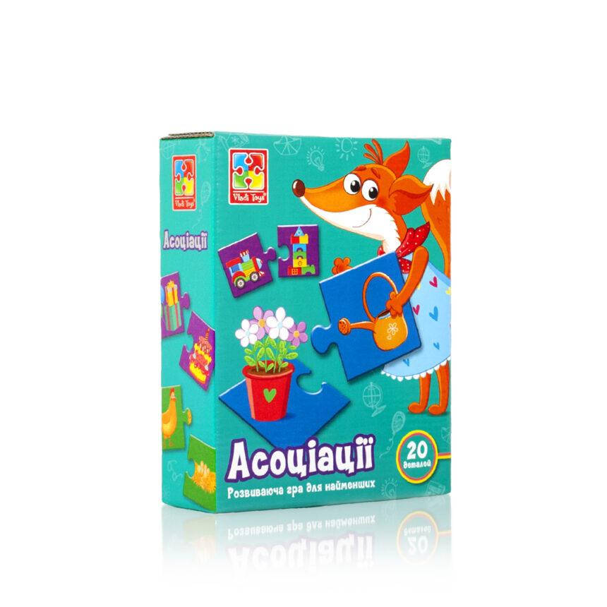 

Игра развивающая пазл "Ассоциации" VT1804-33 (укр) Vladi Toys