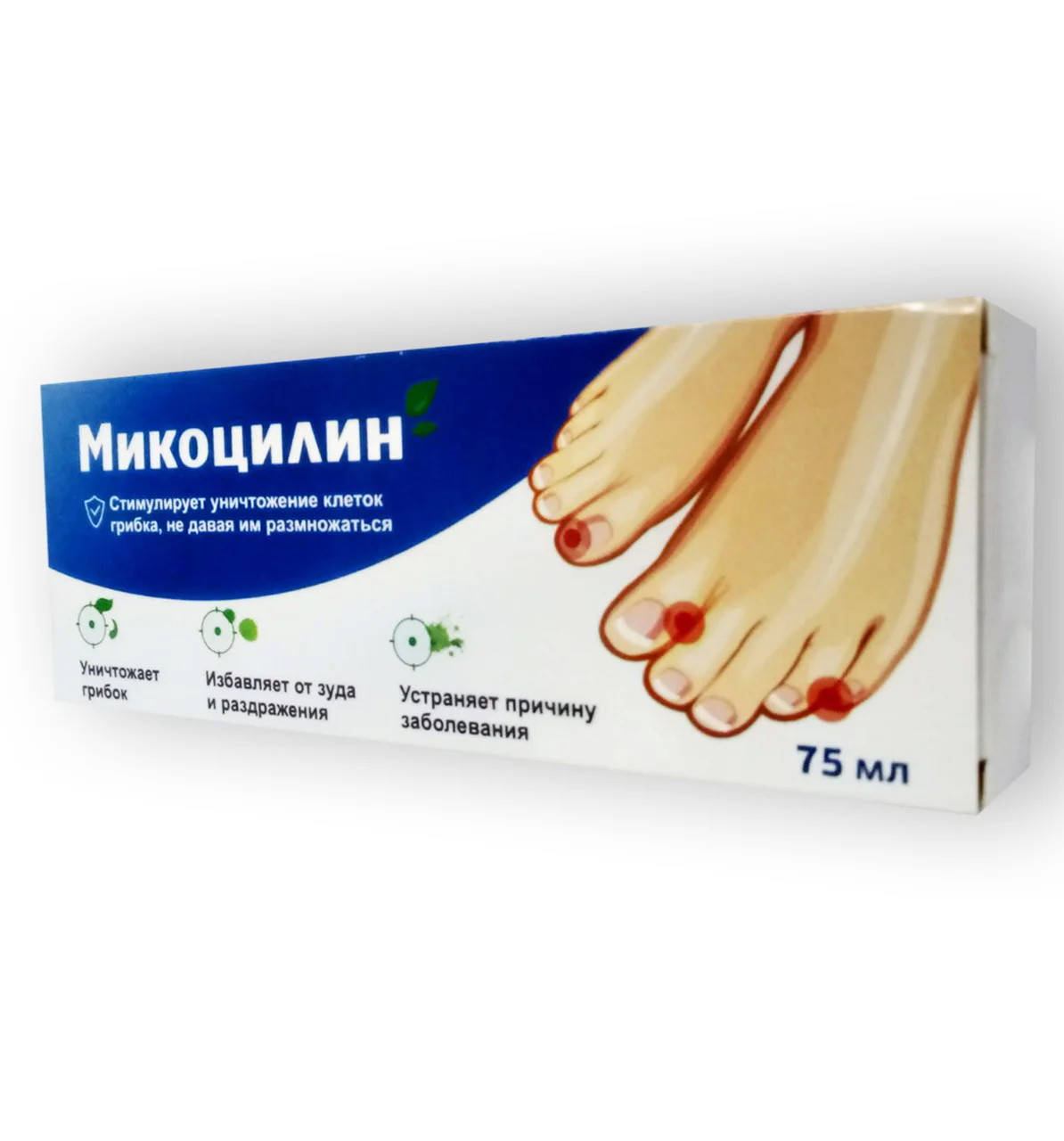 

Микоцилин - Крем от грибка daymart