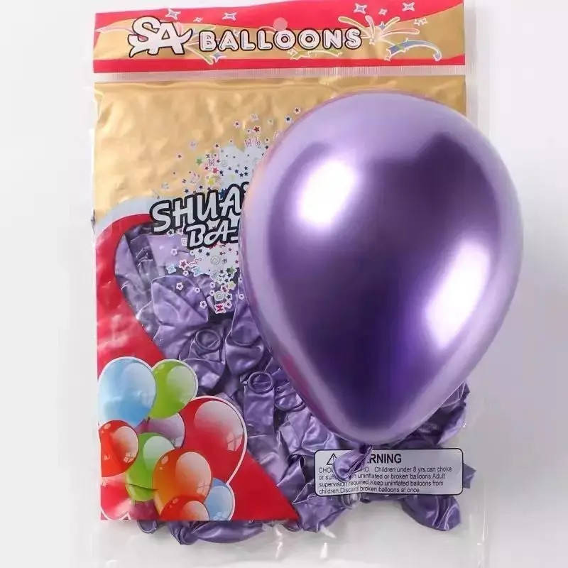 

Латексный шар 10"(26см) Хром фиолетовый, Bestbal (Китай)