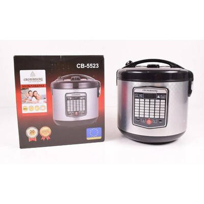 

Мультиварка фритюрница Crownberg CB-5523 45 программ 5 л 1000W Silver/Black