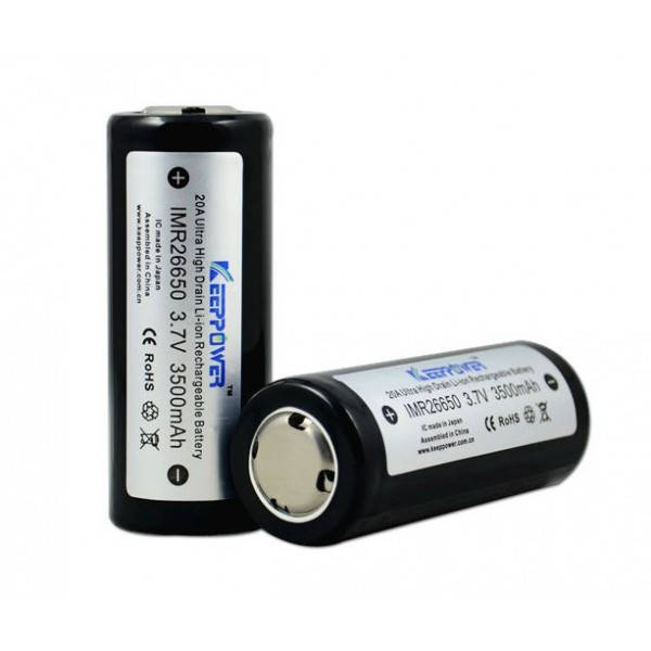 

Аккумулятор Li-ion Keeppower IMR26650-3.5