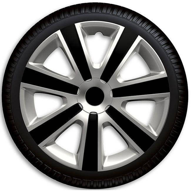 

Колпаки Argo R15 VR silver black ("карбон" спицы), (ARGO)