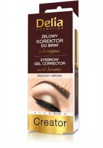 

Гель-корректор для бровей Delia Cosmetics Creator 7 мл Коричневый