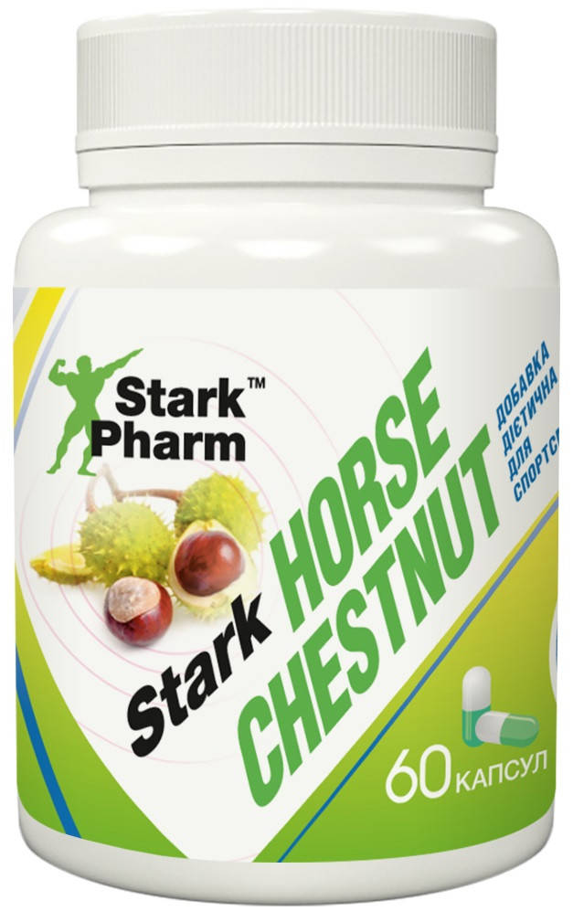 

Конский каштан Stark Pharm - Horse Chestnut (60 капсул)