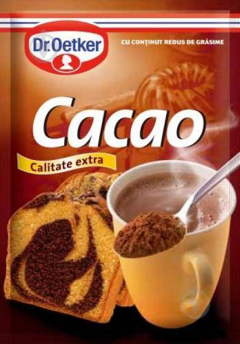 

Какао-порошок из отборных бобов Какао Dr. Oetker Calitatea Extra 50 г