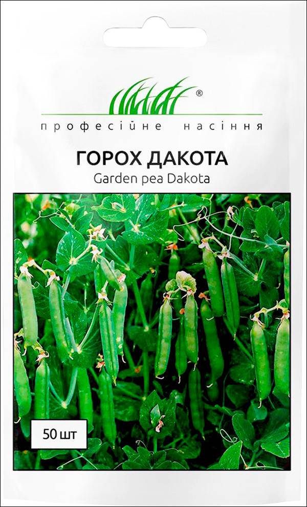 

Професiйне насiння, Горох овочевий Дакота, 50 сем