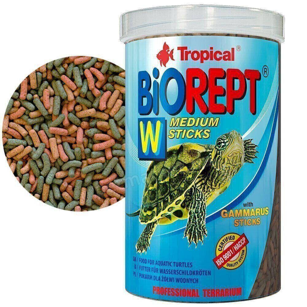 

Tropical Корм для черепах Tropical палочки Biorept W, 250мл/75гр