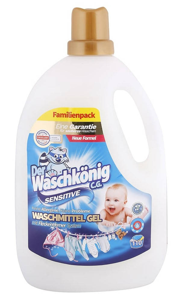 

Гель для стирки Der Waschkönig Sensitive 3305 мл