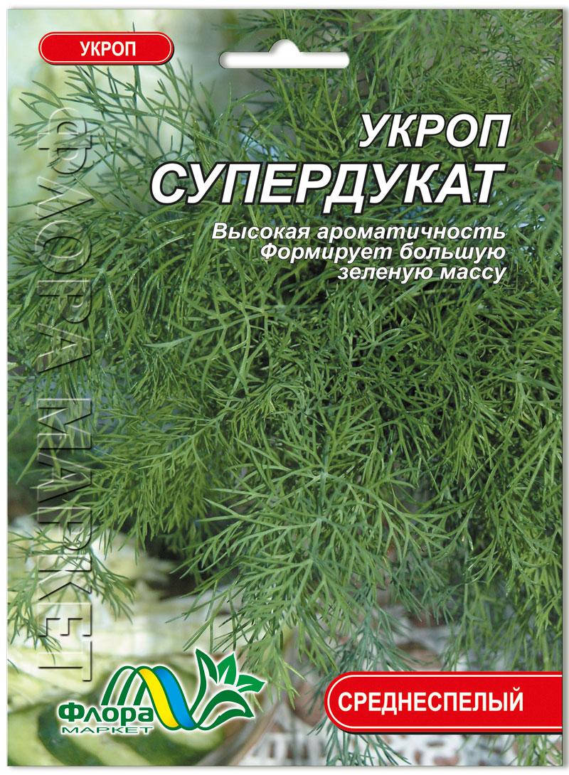 

Семена укроп Супердукат 2 г. Флора маркет 10г.
