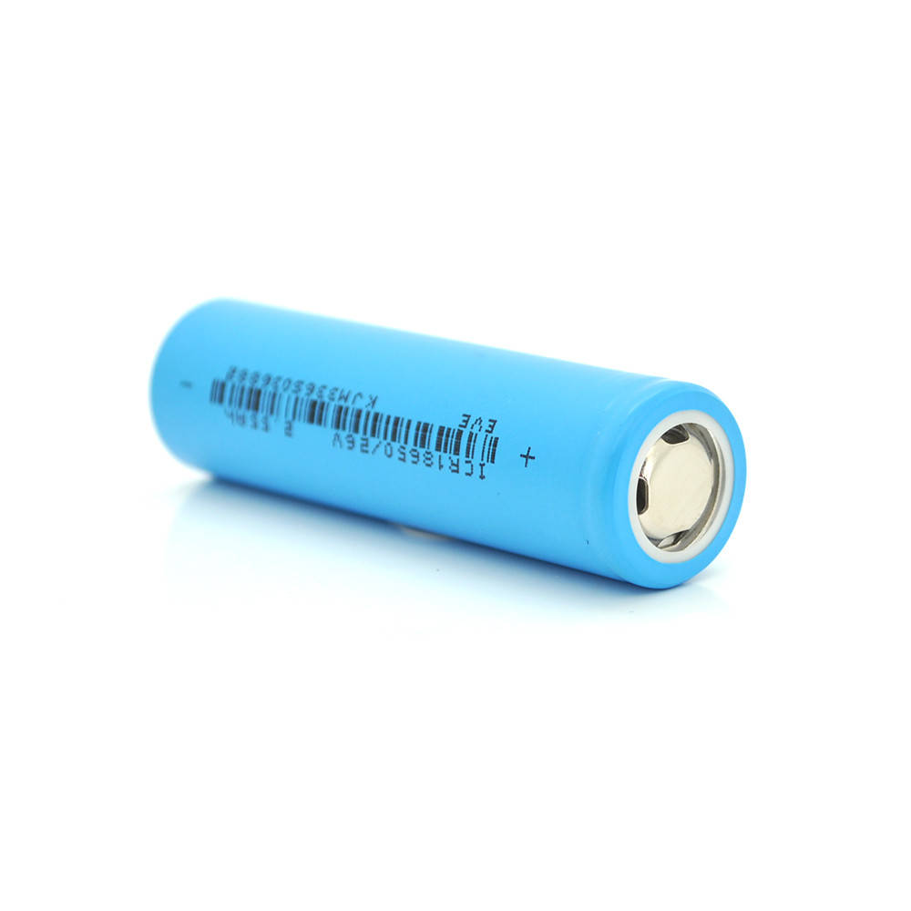 

Акумулятор 18650 Li-Ion EVE ICR18650/26V, 2500mAh, 7.65A, 4.2/3.6/2.5V, Blue, OEM