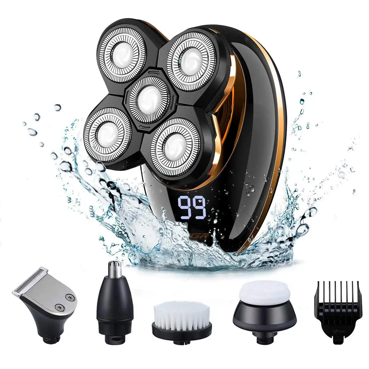 

Триммер для бороды 5 в 1 VGR V-316 аккумуляторная мужская бритва