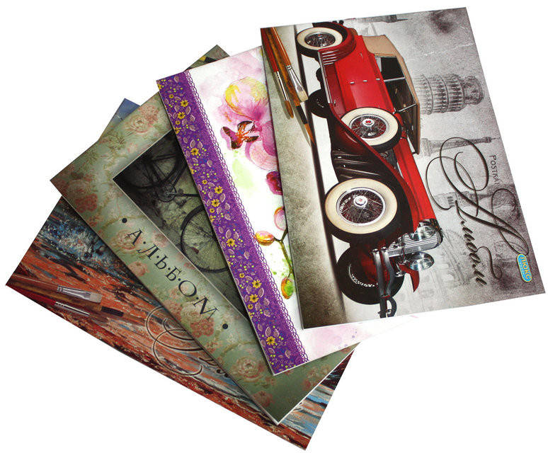 

Альбом на скобе "Люкс-Колор" 20 листов/110 гр.