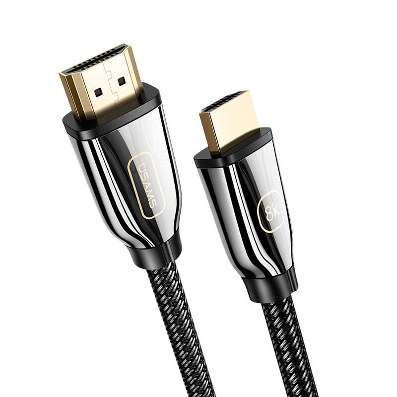 

Кабель HDMI-HDMI 3 метра 8K USAMS 8K HDMI Male To 8K HDMI Male |3м HDMI 2.1 8K| Черный