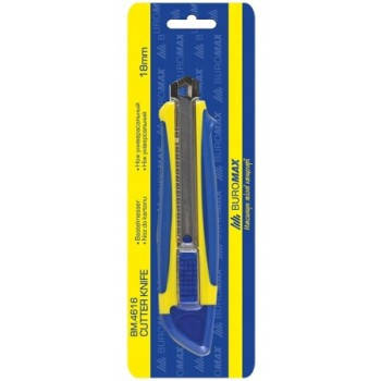 

Нож канцелярский 18мм Buromax BM.4616