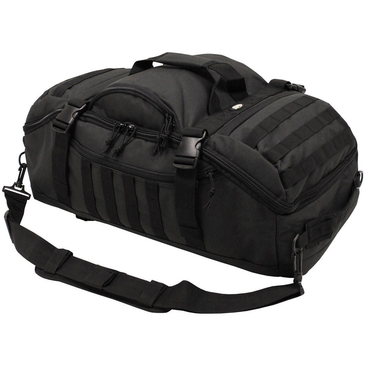 

Тактический Рюкзак/Сумка 2в1 MFH 48л 62 х 25 х 35 см Travel Black (30655A), Черный