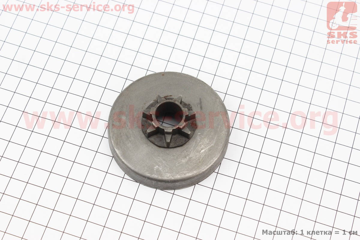 

Тарелка сцепления "звезда" 325-7 (сварная) для китайских бензопил