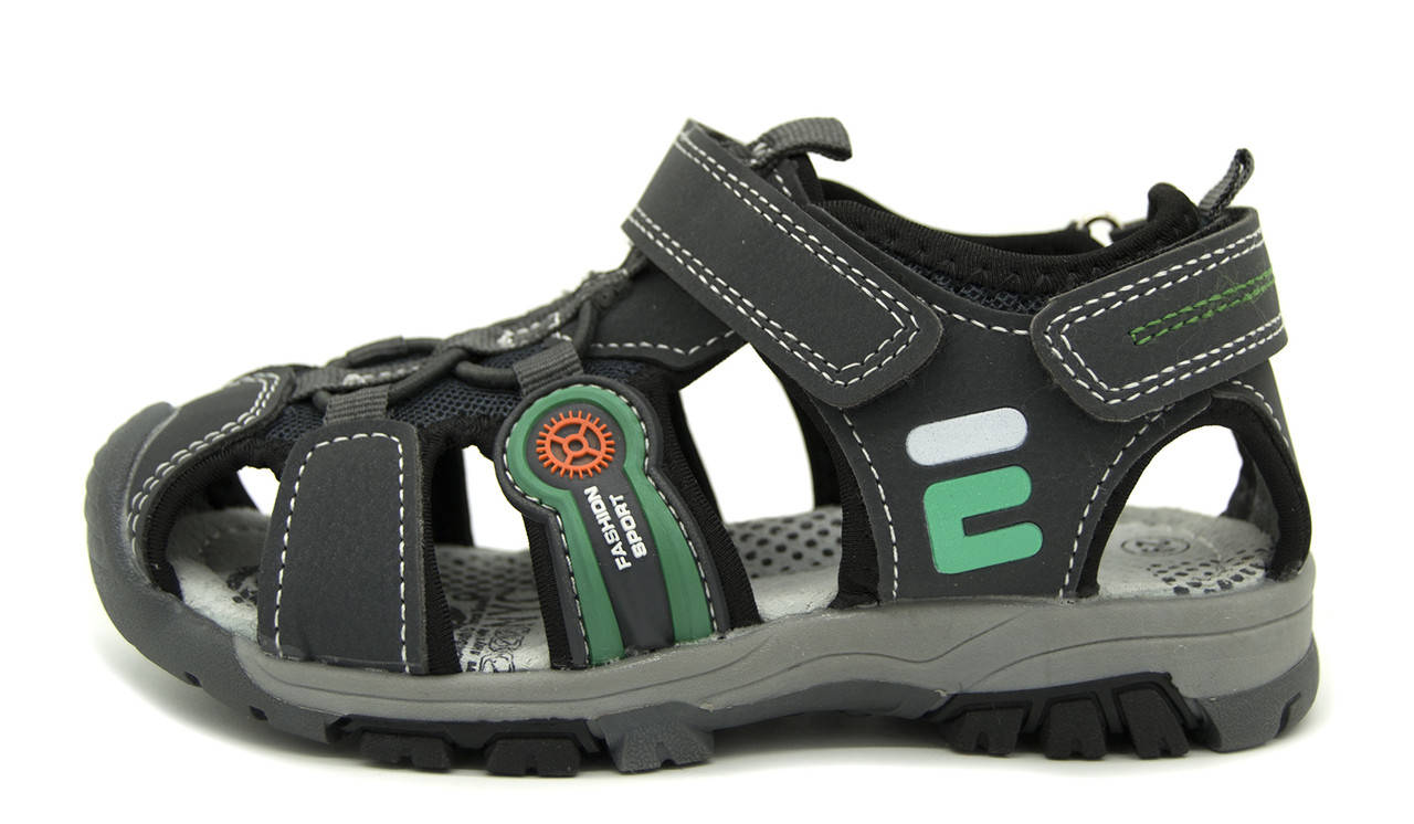 

Сандалии для мальчика Y.Top Серый (DZ305-9 d-grey (32 (19, 3 см))