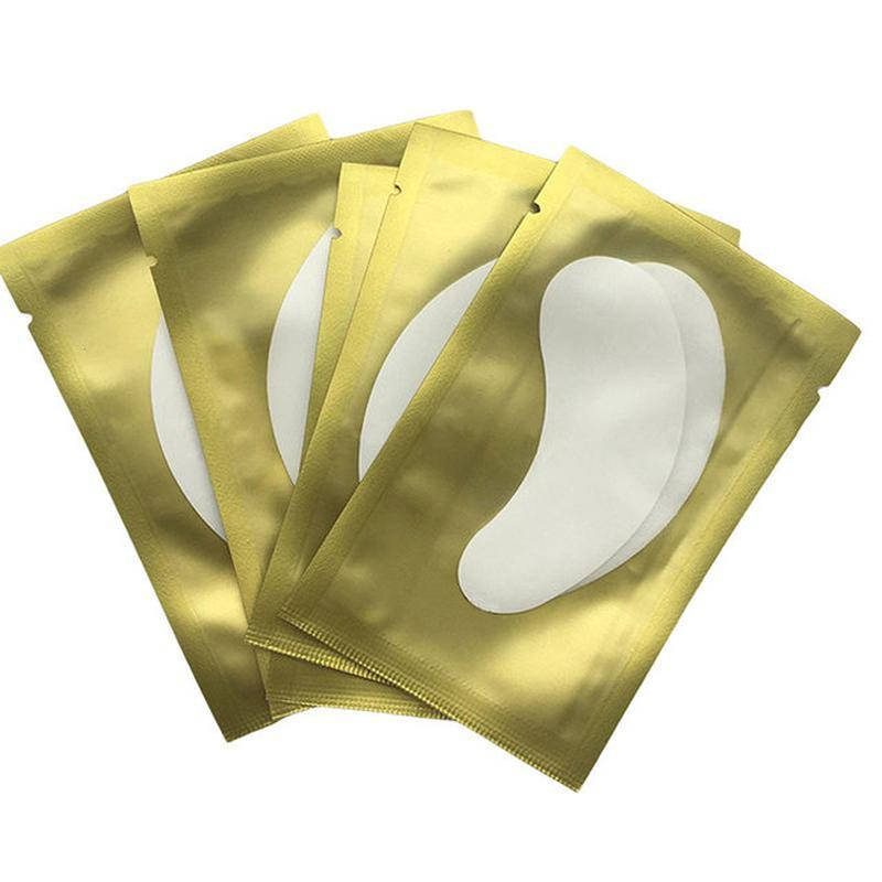 

Гидрогелевые патчи под глаза , золотые , 50 пар