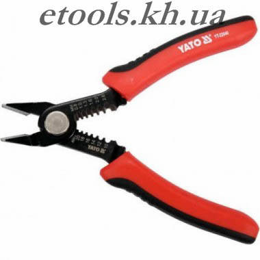 

Бокорезы с функцией снятия изоляции 140 мм Yato YT-22640