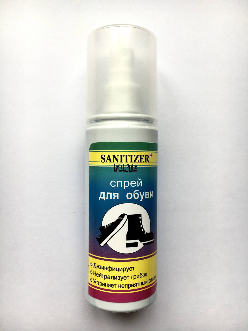

Спрей для обуви Sanitizer forte Противогрибковый Для любого типа обуви Имидж