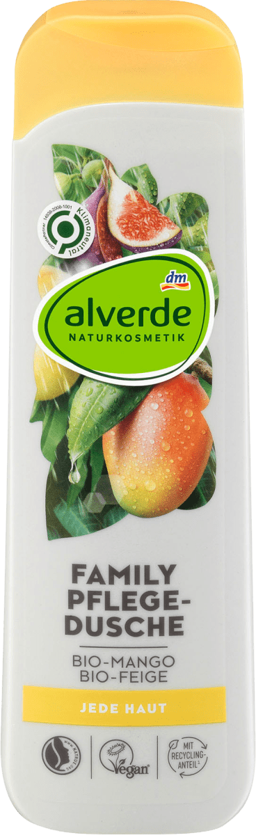 

Семейный гель для душа alverde NATURKOSMETIK Bio-Mango, Bio-Feige, 300 ml
