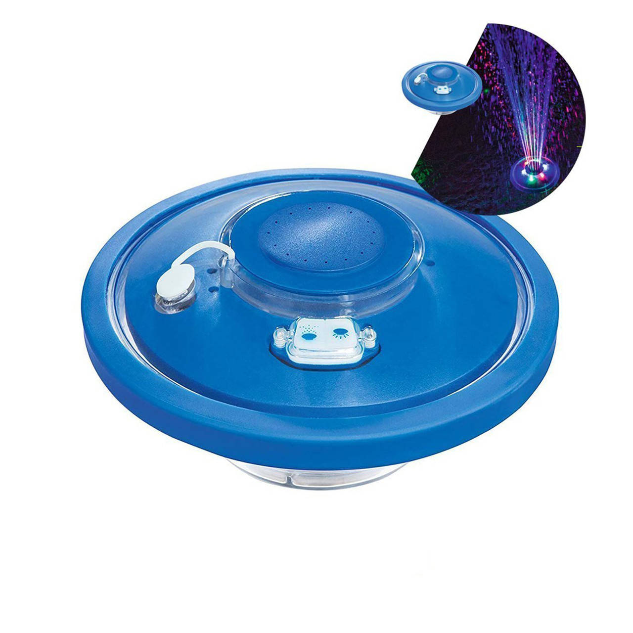

Плавающий фонтан для бассейна Bestway 58493 «Световое Шоу» с LED подсветкой. Работает от аккумулятора