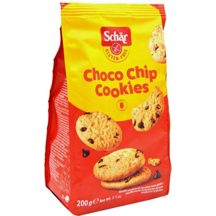 

Печенье с кусочками шоколада Choco Chip Dr. Schar 200 г