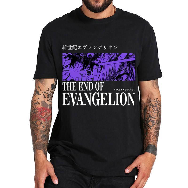 

Футболка EVANGELION мужская черная с надписью