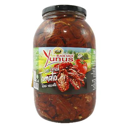 

Помідори в'ялені Юнус Yunus dried tomato 1800/2980g 4шт/ящ (Код : 00-00005690)
