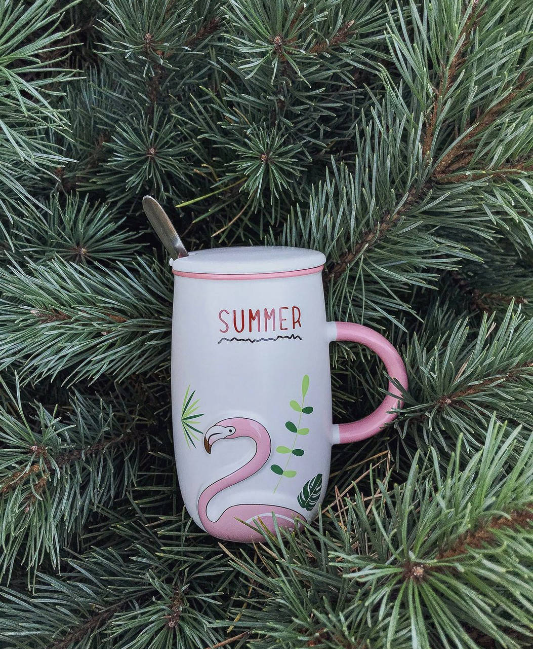 

Чашка Кружка з фламінго Summer