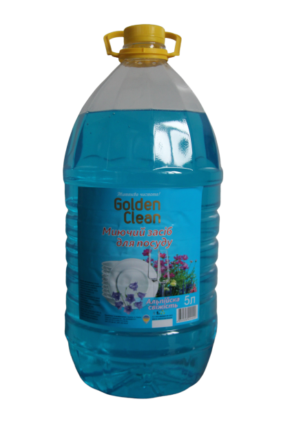 

Моющее средство для посуды 5 л (альпийская свежесть) Golden Clean