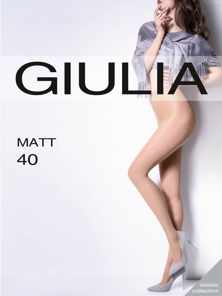 

Эластичные матовые колготки GIULIA Matt 40 , DAINO (цвет загара