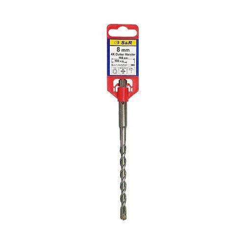 

Бур по армированному бетону S&R 4X Cutter Meister 8x100/160 201008160