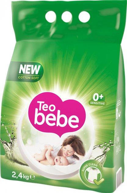 

ПОРОШОК СТИРАЛЬНЫЙ ДЛЯ ДЕТСКИХ ВЕЩЕЙ GREEN SENSITIVE TEO BEBE 2.4КГ