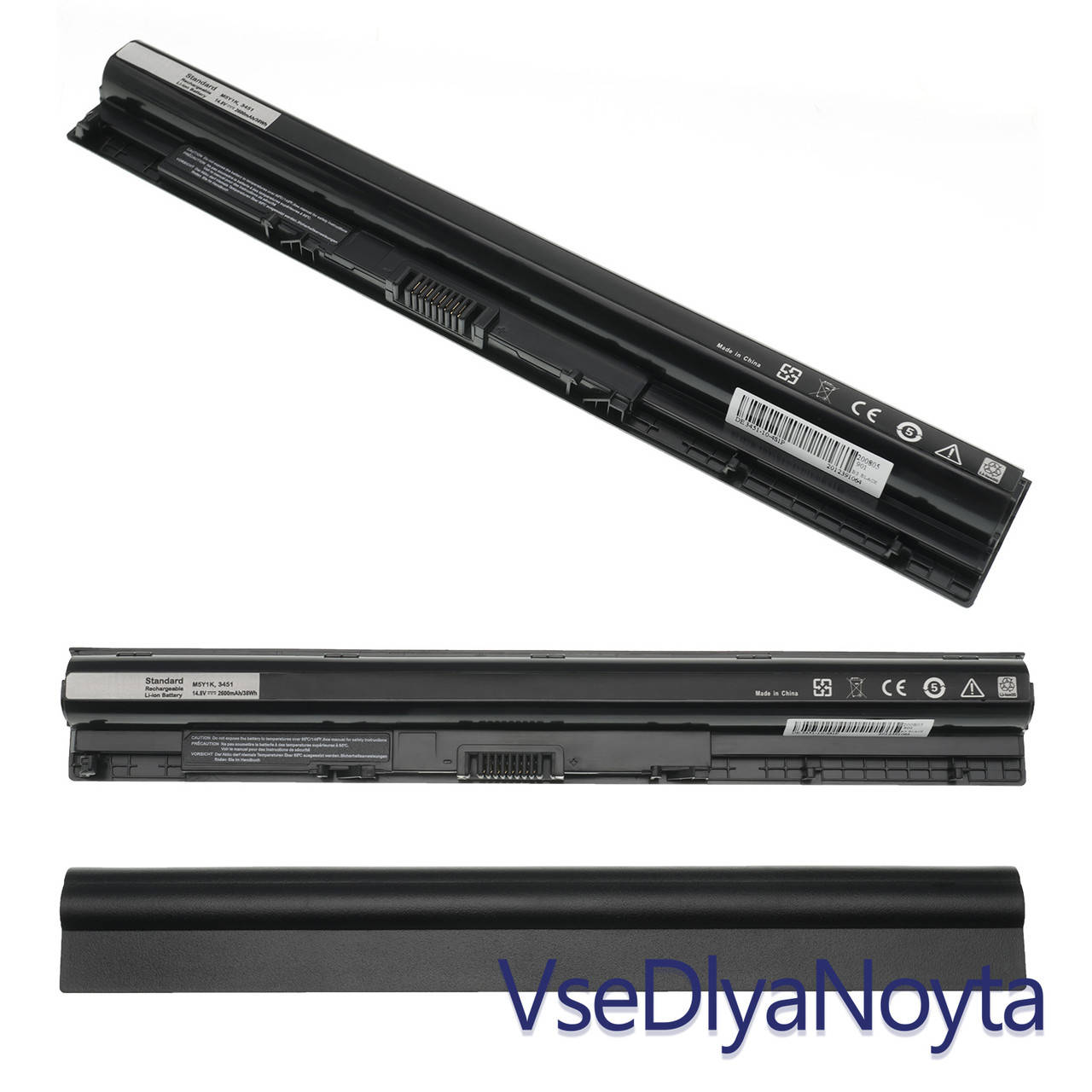 

Батарея DELL Inspiron 15 3558 DELL 5455 5555 5558 17 5755 5758 Vostro 3568 14 3458 5568 P51F 3572 3578 3565, Черный