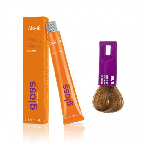

Тонирующая крем-краска Lakme GLOSS 60 мл 8/00 Светло-белокурый