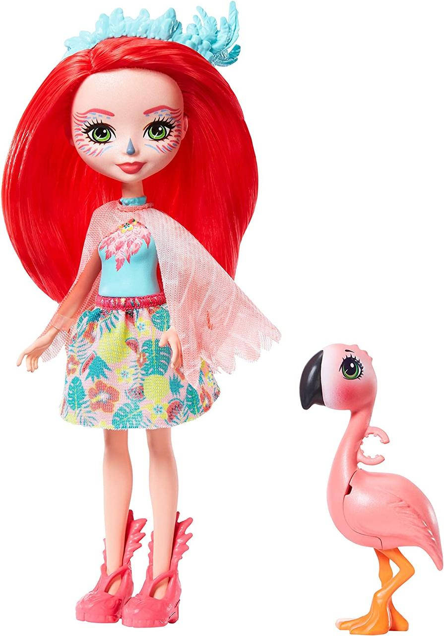 

Набор Энчантималс Кукла Фламинго Фэнси Флэминг и Свош Enchantimals Fanci Flamingo Doll & Swash GFN42