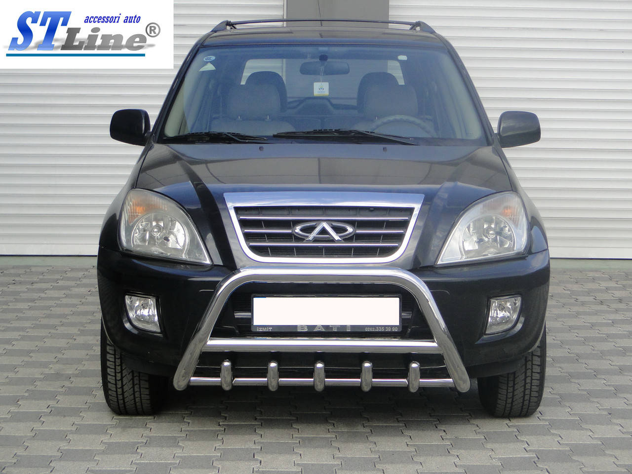 

Кенгурятник STline F1-03 Chery Tiggo 2005+, Серый