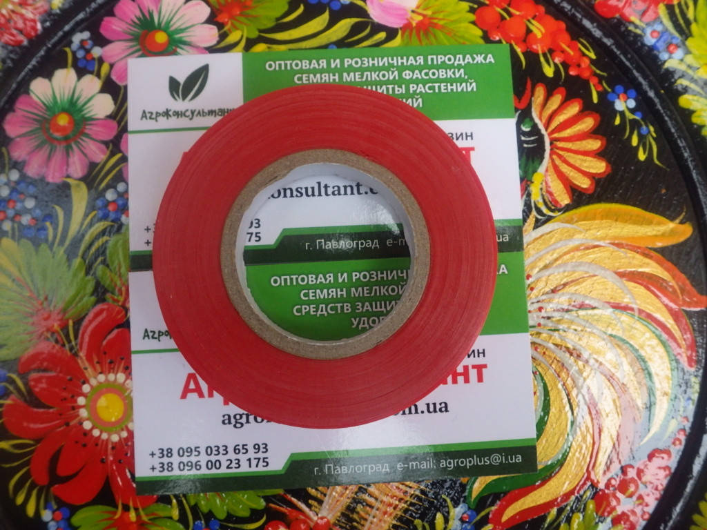 

Лента для подвязочного степлера Tapetool 30м, красная